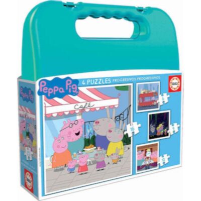 ΠΑΖΛ EDUCA CASE PEPPA PIG (6-9-12-16τμχ) (18112)
