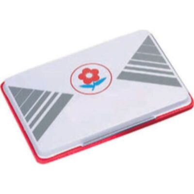 ΤΑΜΠΟΝ ΣΦΡΑΓΙΔΑΣ FLOWER Νο 2 ΚΟΚΚΙΝΟ