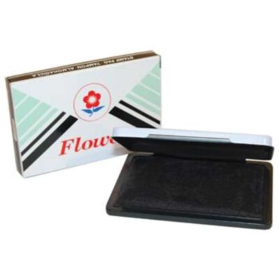 ΤΑΜΠΟΝ ΣΦΡΑΓΙΔΑΣ FLOWER Νο 2 ΜΑΥΡΟ