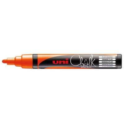 ΜΑΡΚΑΔΟΡΟΣ UNI BALL POSCA PWE - 5M 1.8 - 2.5mm CHALK ΦΩΣΦΟΡΟΥΧΟ ΠΟΡΤΟΚΑΛΙ