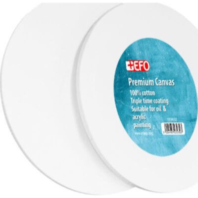 ΚΑΜΒΑΣ 18mm ΣΤΡΟΓΓΥΛΟΣ 20cm cotton 380gr