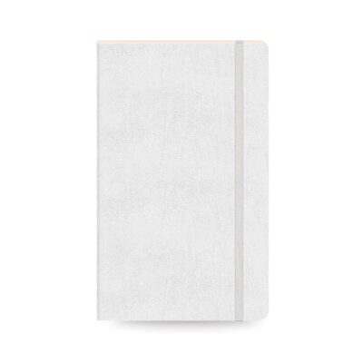 ΣΗΜΕΙΩΜΑΤΑΡΙΟ ELEGANT SOFT ΡΙΓΕ 13X21 ΛΕΥΚΟ (24.00033)