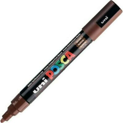 ΜΑΡΚΑΔΟΡΟΣ UNI BALL POSCA PC- 5M 1.8 - 2.5mm CACAO BROWN
