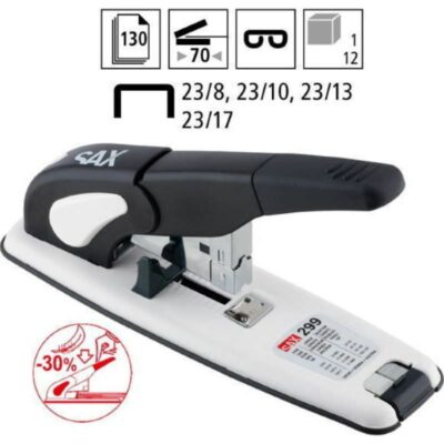 ΣΥΡΡΑΠΤΙΚΟ SAX XXL ΕΠΙΤΡΑΠΕΖΙΟ 130φυλ (299-19) ΜΑΥΡΟ