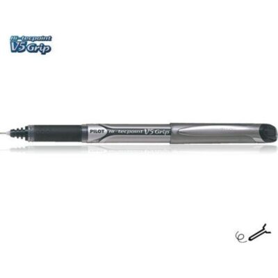 ΜΑΡΚΑΔΟΡΟΣ PILOT V5 HI-TECPOINT GRIP 0.5mm ΜΑΥΡΟ