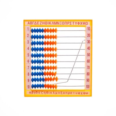 ΑΡΙΘΜΗΤΗΡΙΑ ΠΛΑΣΤΙΚΑ (100 τμχ) ΤΣΑΝΤΑΣ (3+ Ετών)