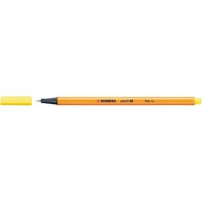 ΜΑΡΚΑΔΟΡΟΣ STABILO 88 0.4mm (24) LEMON YELLOW