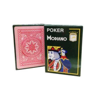 ΤΡΑΠΟΥΛΑ MODIANO CRISTALLO ΠΛΑΣΤΙΚΟΠΟΙΗΜΕΝΗ ΜΟΝΗ ΚΟΚΚΙΝΗ (303106)