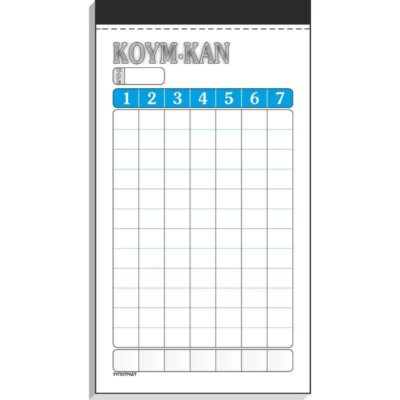 ΜΠΛΟΚ ΚΟΥΜ ΚΑΝ ΑΡΙΘΜΗΜΕΝΟ 100 ΦΥΛ. TYPOTRUST