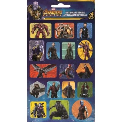 ΑΥΤΟΚΟΛΛΗΤΑ LENTICULAR AVENGERS (777-53915)