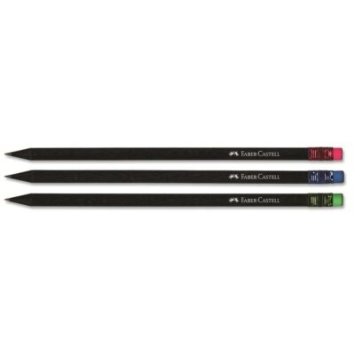 ΜΟΛΥΒΙ FABER-CASTELL BLACK HB ΧΡΩΜΑΤΙΣΤΗ ΓΟΜΑ (815090)