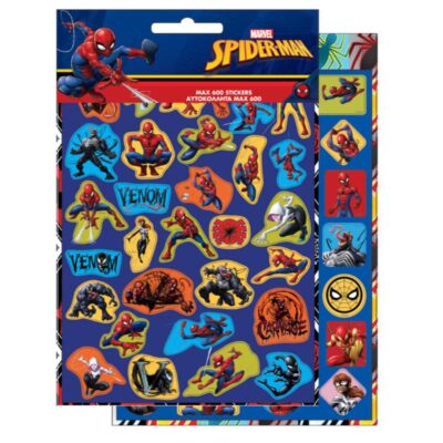 ΑΥΤΟΚΟΛΛΗΤΑ ΜΠΛΟΚ MAX (600 τμχ) 14Χ23 SPIDERMAN (777-51779)