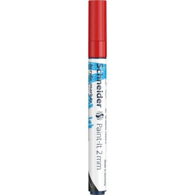 ΜΑΡΚΑΔΟΡΟΣ SCHNEIDER 310 ΑΚΡΥΛΙΚΟΣ PAINT-IT 2mm RED
