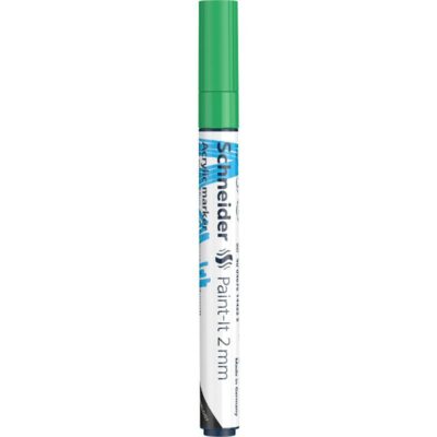 ΜΑΡΚΑΔΟΡΟΣ SCHNEIDER 310 ΑΚΡΥΛΙΚΟΣ PAINT-IT 2mm GREEN