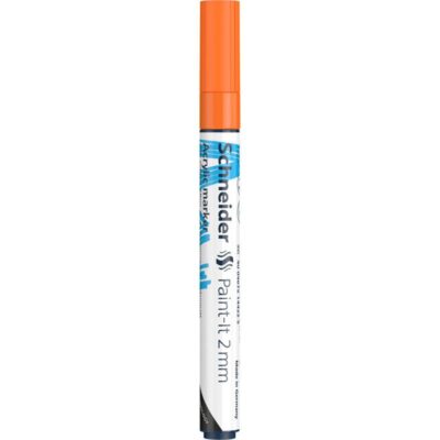 ΜΑΡΚΑΔΟΡΟΣ SCHNEIDER 310 ΑΚΡΥΛΙΚΟΣ PAINT-IT 2mm ORANGE