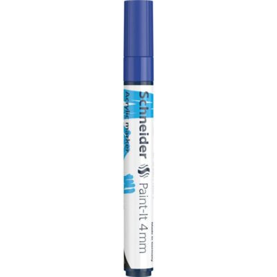 ΜΑΡΚΑΔΟΡΟΣ SCHNEIDER 320 ΑΚΡΥΛΙΚΟΣ PAINT-IT 4mm BLUE