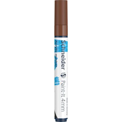 ΜΑΡΚΑΔΟΡΟΣ SCHNEIDER 320 ΑΚΡΥΛΙΚΟΣ PAINT-IT 4mm BROWN