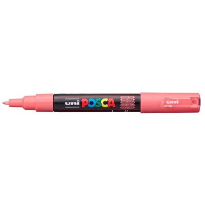 ΜΑΡΚΑΔΟΡΟΣ UNI BALL POSCA PC- 5M 1.8 - 2.5mm CORAL PINK