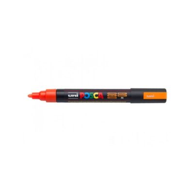 ΜΑΡΚΑΔΟΡΟΣ UNI BALL POSCA PC- 5M 1.8 - 2.5mm ΦΩΣΦΟΡΟΥΧΟ ΠΟΡΤΟΚΑΛΙ