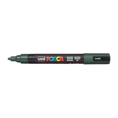 ΜΑΡΚΑΔΟΡΟΣ UNI BALL POSCA PC- 5M 1.8 - 2.5mm ENGLISH GREEN