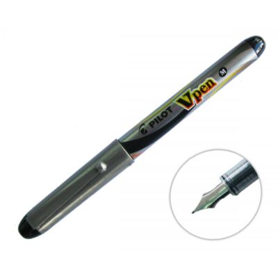ΠΕΝΑ PILOT SV-4J ΜΕΤΑΛΛΙΚΗ ΜΑΥΡΗ