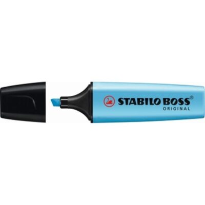 ΜΑΡΚΑΔΟΡΟΣ STABILO BOSS 5.0mm ΦΩΣΦΟΡΟΥΧΟΙ ΜΠΛΕ (31)