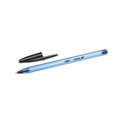 ΣΤΥΛΟ BIC CRISTAL SOFT 1.2mm ΜΑΥΡΟ