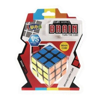 ΚΥΒΟΣ (τύπου Ρούμπικ) 3Χ3 ΣΕ ΚΑΡΤΕΛΑ (620702)