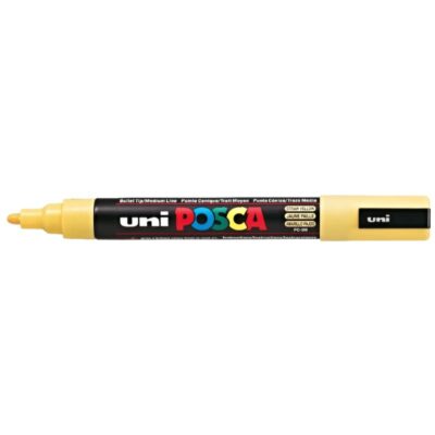 ΜΑΡΚΑΔΟΡΟΣ UNI BALL POSCA PC- 5M 1.8 - 2.5mm STRAW YELLOW