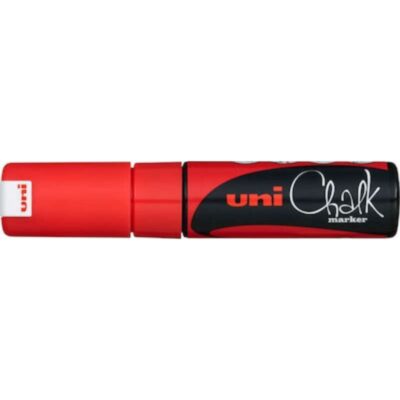 ΜΑΡΚΑΔΟΡΟΣ UNI BALL POSCA PWE - 8K 8.0mm CHALK ΚΟΚΚΙΝΟ