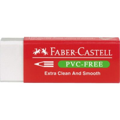 ΓΟΜΑ FABER-CASTELL 189520 PVC-FREE SLEEVE ΚΟΚΚΙΝΟ