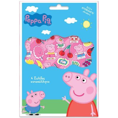 ΑΥΤΟΚΟΛΛΗΤΑ ΜΠΛΟΚ (300 τμχ) 14.5 Χ 21.5 PEPPA PIG (482638)