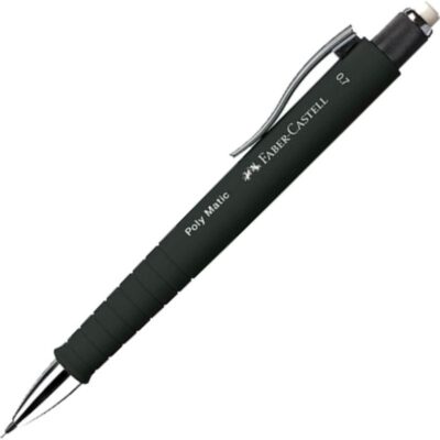 ΜΟΛΥΒΙ FABER-CASTELL ΜΗΧΑΝΙΚΟ POLY MATIC 0.7mm ΜΑΥΡΟ (133353)