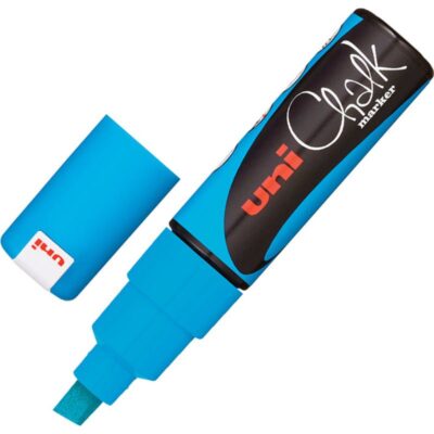 ΜΑΡΚΑΔΟΡΟΣ UNI BALL POSCA PWE - 8K 8.0mm CHALK ΓΑΛΑΖΙΟ