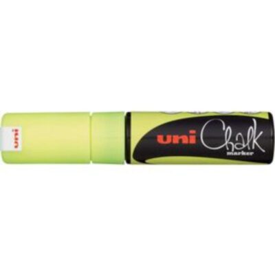 ΜΑΡΚΑΔΟΡΟΣ UNI BALL POSCA PWE - 8K 8.0mm CHALK ΦΩΣΦΟΡΟΥΧΟ ΚΙΤΡΙΝΟ