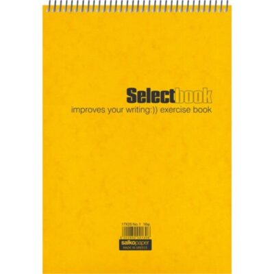 ΜΠΛΟΚ ΣΠΙΡΑΛ 60 ΦΥΛ.ΟΡΘΙΟ Α4 SALKO ΡΙΓΕ