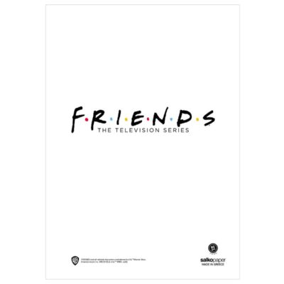 ΤΕΤΡΑΔΙΟ ΣΠΙΡΑΛ FRIENDS V1 Α4 4 ΘΕΜ. 120φυλ. (7379)