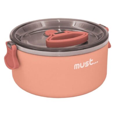 ΔΟΧΕΙΟ ΦΑΓΗΤΟΥ MUST BRA FREE 1050ml 17X15X8.5cm ΜΕ ΚΟΥΤΑΛΙ ΣΟΜΟΝ (584711)