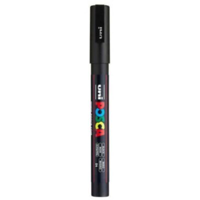 ΜΑΡΚΑΔΟΡΟΣ UNI BALL POSCA PC- 3M 0.9 - 1.3mm BLACK