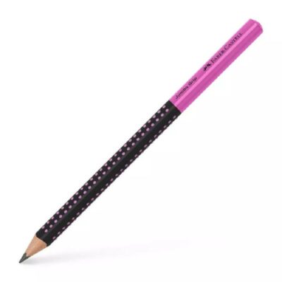 ΜΟΛΥΒΙ FABER-CASTELL 2001 GRIP JUMBO ΔΙΧΡΩΜΟ ΜΑΥΡΟ/ΡΟΖ (511911)