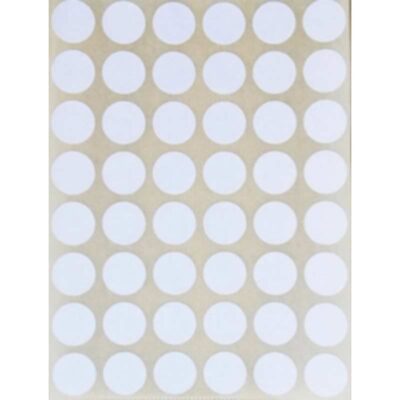 ΕΤΙΚΕΤΕΣ ΑΥΤΟΚΟΛΛΗΤΕΣ Νο38 ΣΤΡΟΓΓΥΛΕΣ Φ32 (40 φύλλα) STEF LABELS