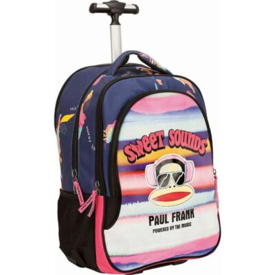 ΤΣΑΝΤΑ BMU PAUL FRANK DANCE OFF 48 X 33 X 28cm ΤΡΟΛΛΕΥ (346-71074)