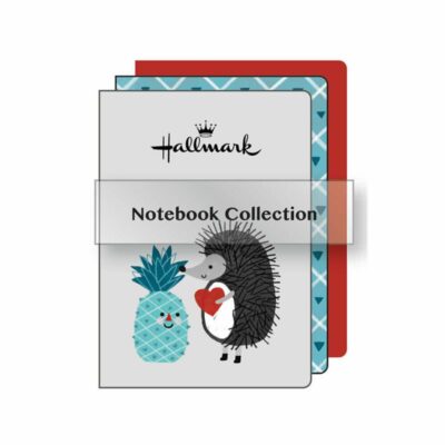 ΣΗΜΕΙΩΜΑΤΑΡΙΟ HALLMARK Α5 PINEAPPLE 3 τμχ (333-05005)