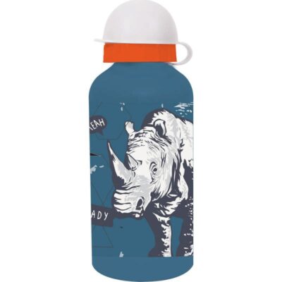 ΠΑΓΟΥΡΙ ΑΝΟΞΕΙΔΩΤΟ 580ml 22 X 6.9cm NO FEAR ANIMALS RHINO (570-47231)