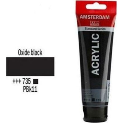 ΑΚΡΥΛΙΚΑ TALENS AMSTERDAM 120ml (735) OXIDE BLACK