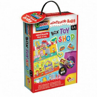 LISCIANI ΕΚΠΑΙΔΕΥΤΙΚΟ ΠΑΙΧΝΙΔΙ 3D BOX TOY SHOP 1-4y (92734)