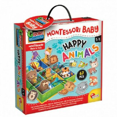 ΕΚΠΑΙΔΕΥΤΙΚΟ ΠΑΙΧΝΙΔΙ LISCIANI MONTESSORI BABY BACHECA HAPPY ANIMALS (92772)