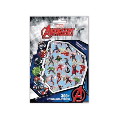 ΑΥΤΟΚΟΛΛΗΤΑ ΜΠΛΟΚ (300 τμχ) 14.5 Χ 21.5 AVENGERS (506044)