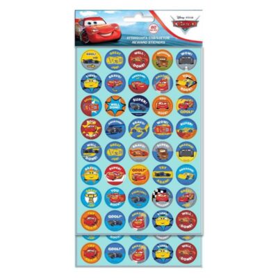 ΑΥΤΟΚΟΛΛΗΤΑ ΕΠΙΒΡΑΒΕΥΣΗΣ (80 τμχ) 14Χ21 CARS (563137)