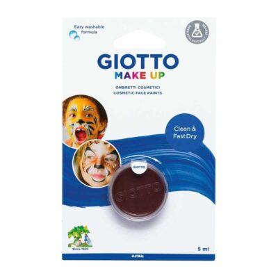 ΧΡΩΜΑΤΑ ΠΡΟΣΩΠΟΥ GIOTTO FACE PAINT 1X5ml ΚΑΦΕ (474632)